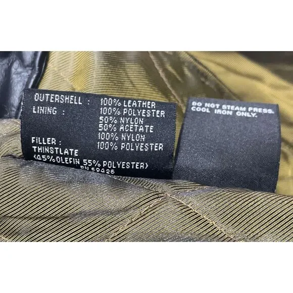 Wilsons Leather Black Leather Hooded Full-zip Coat Size L - Picture 8 of 15